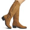 Les Bottes De Cowboy, Western Laarzen, Camel