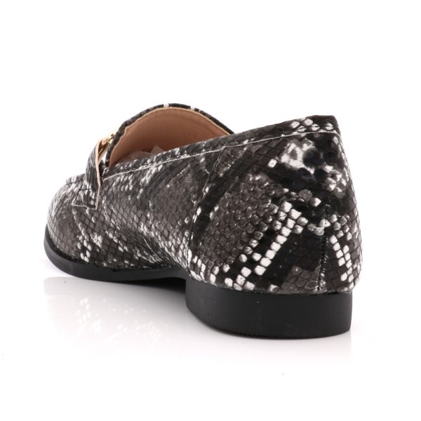 Loafers Met Snake Print