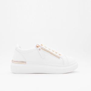 Alex McQ Sneakers Met Sierrits, Wit/Goud