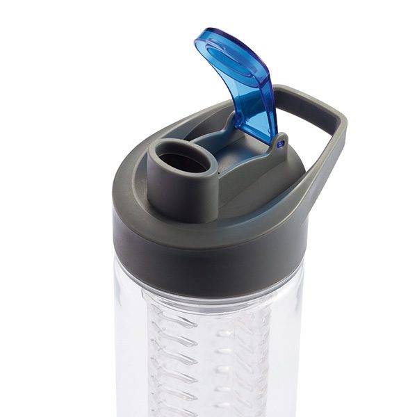 Loooqs Waterfles Met Infuser, Blauw