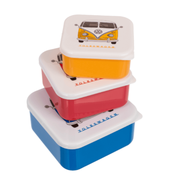 Lunchbox Set Van 3 VW T1 Bus