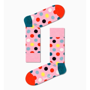 Happy Socks Big Dot Sokken, Roze