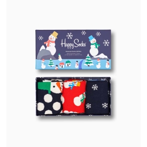Happy Socks Snowman Socks Gift Box (3-Pack)