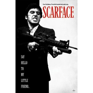 Scarface Say Hello To My Little Friend - Maxi Poster (661/32D)