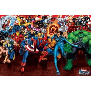 Marvel Heroes Attack - Maxi Poster (715)