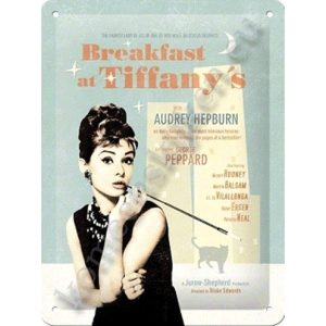 Breakfast At Tiffany's - Metalen Wandplaat