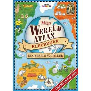 Mijn Wereld Atlas Kleurboek