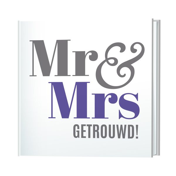 Mr & Mrs getrouwd!