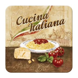 Cucina Italiana - Metalen Onderzetter