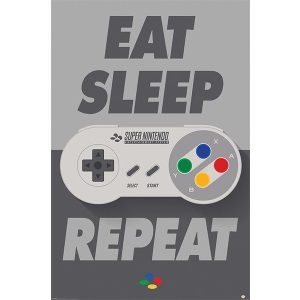 Nintendo SNES Controller - Maxi Poster (692B)