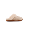 OOG Scuff Suède Pantoffels, Beige