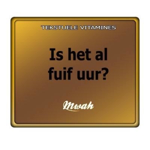 Cadeaublik - Is Het Al Fuif Uur?