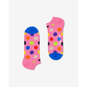 Happy Socks Big Dot Low Sokken, Roze