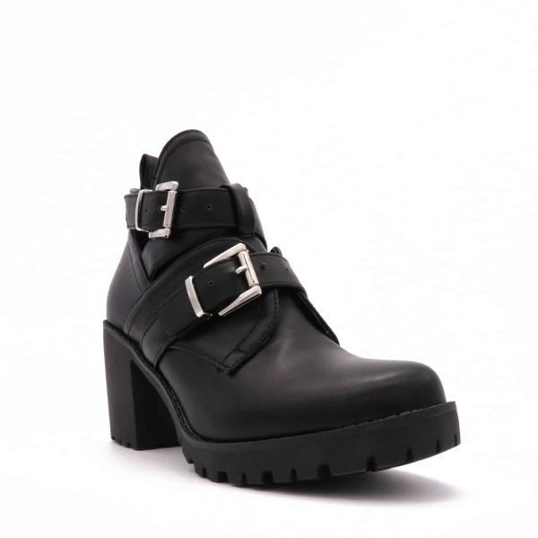 Cut Out Boots Jolie, Zwart