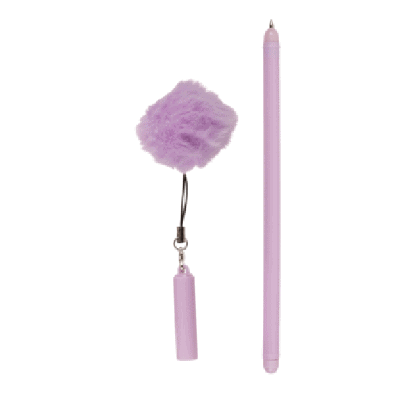Ice Cream Pom Pom Balpen
