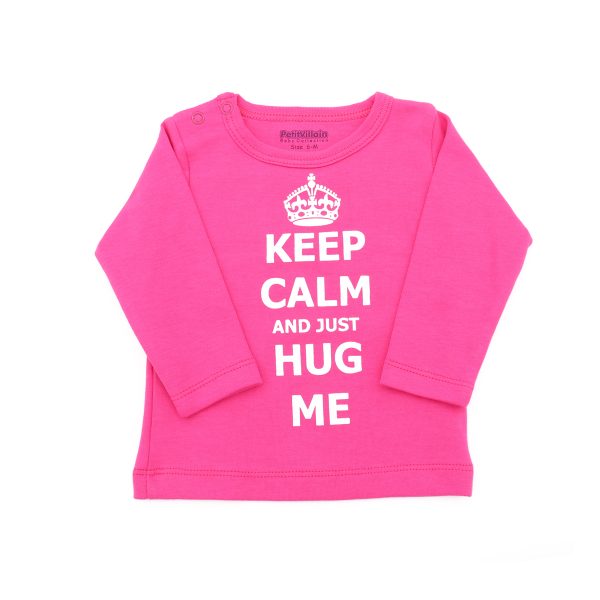 Petit Villain Shirt - Keep Calm And Just Hug Me