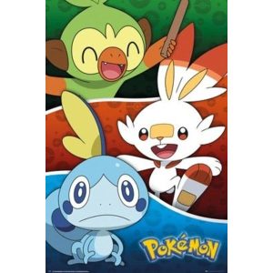 Pokemon Galar Starters - Maxi Poster (C-753)