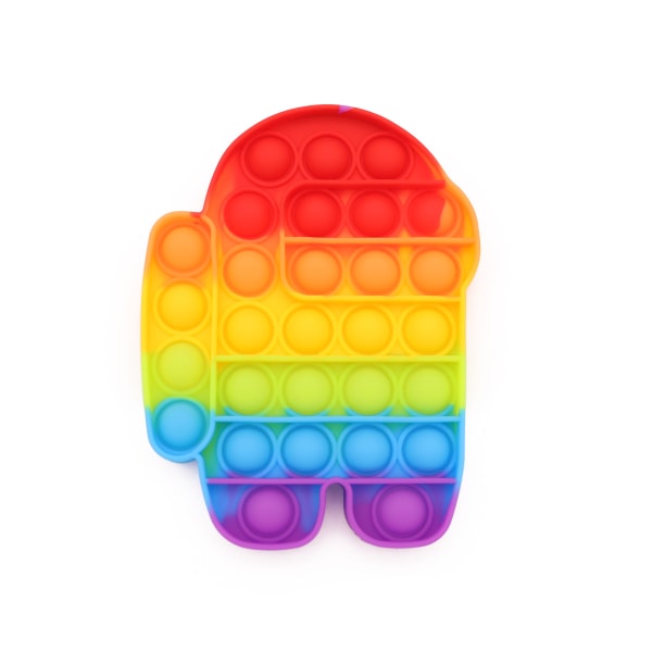 POP IT® Fidget, Among Us, Regenboog