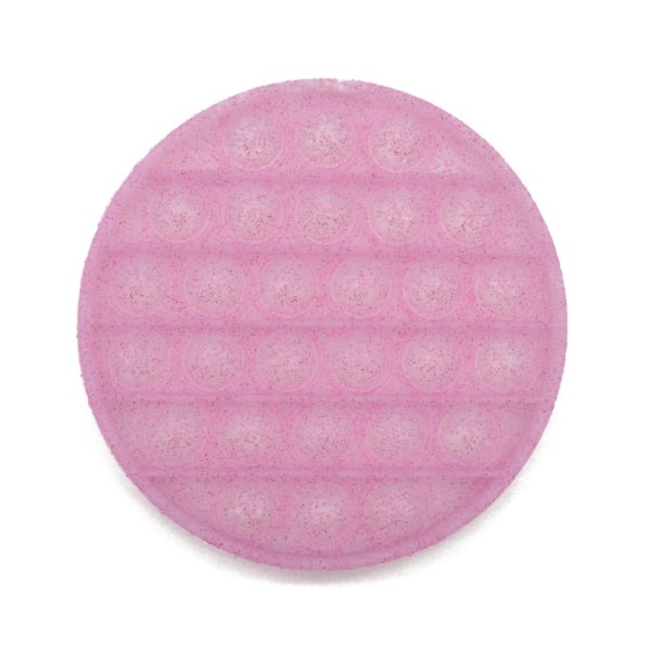 POP IT® Fidget, Glitter Rond, Roze