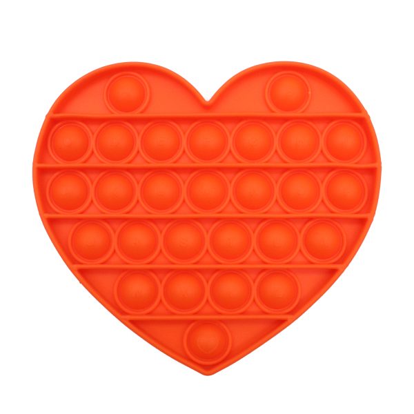 POP IT® Fidget, Hartje, Oranje
