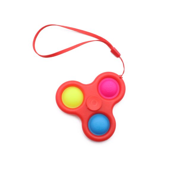 POP IT® Fidget Spinner, Rood