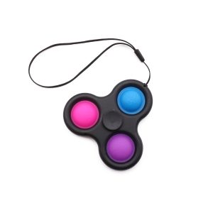 POP IT® Fidget Spinner, Zwart