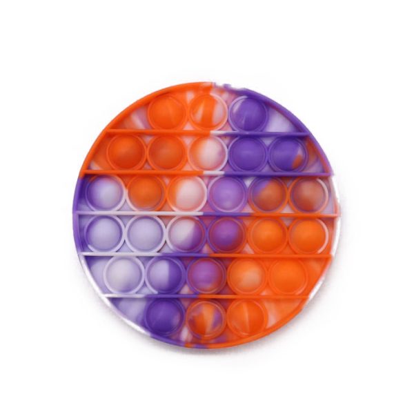 POP IT® Fidget, Tie Dye Rond, Oranje/Paars