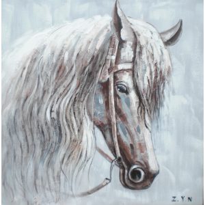 Paard Portret - Canvas schilderij - Olieverf