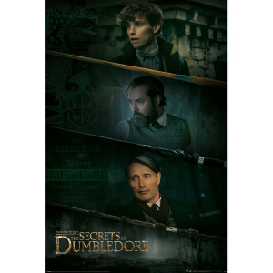 Fantastic Beasts The Secrets Of Dumbledore Three Wands - Maxi Poster (775)
