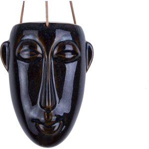 Hangende Plantenpot Mask Long - Bruin