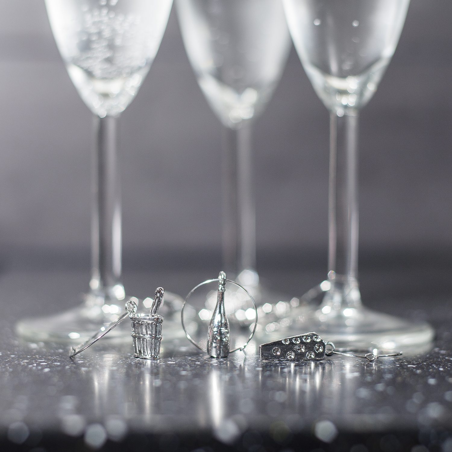 Invotis Wine Charm Glasmarkeerders