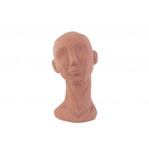 Standbeeld Face Art, Terracotta (Large)