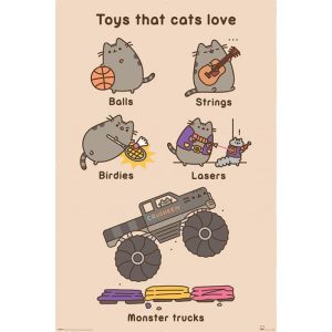 Pusheen Toys For Cats - Maxi Poster (789)