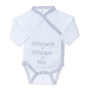 Petit Villain Romper - 50% Mama + 50% Papa = Ikke