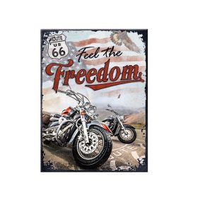 U.S. Route 66 - Feel The Freedom Magneet