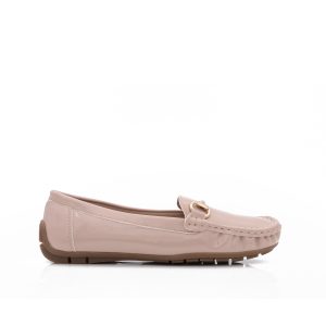 Roze Lak Loafers