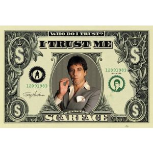 Scarface dollar - Maxi Poster (768)