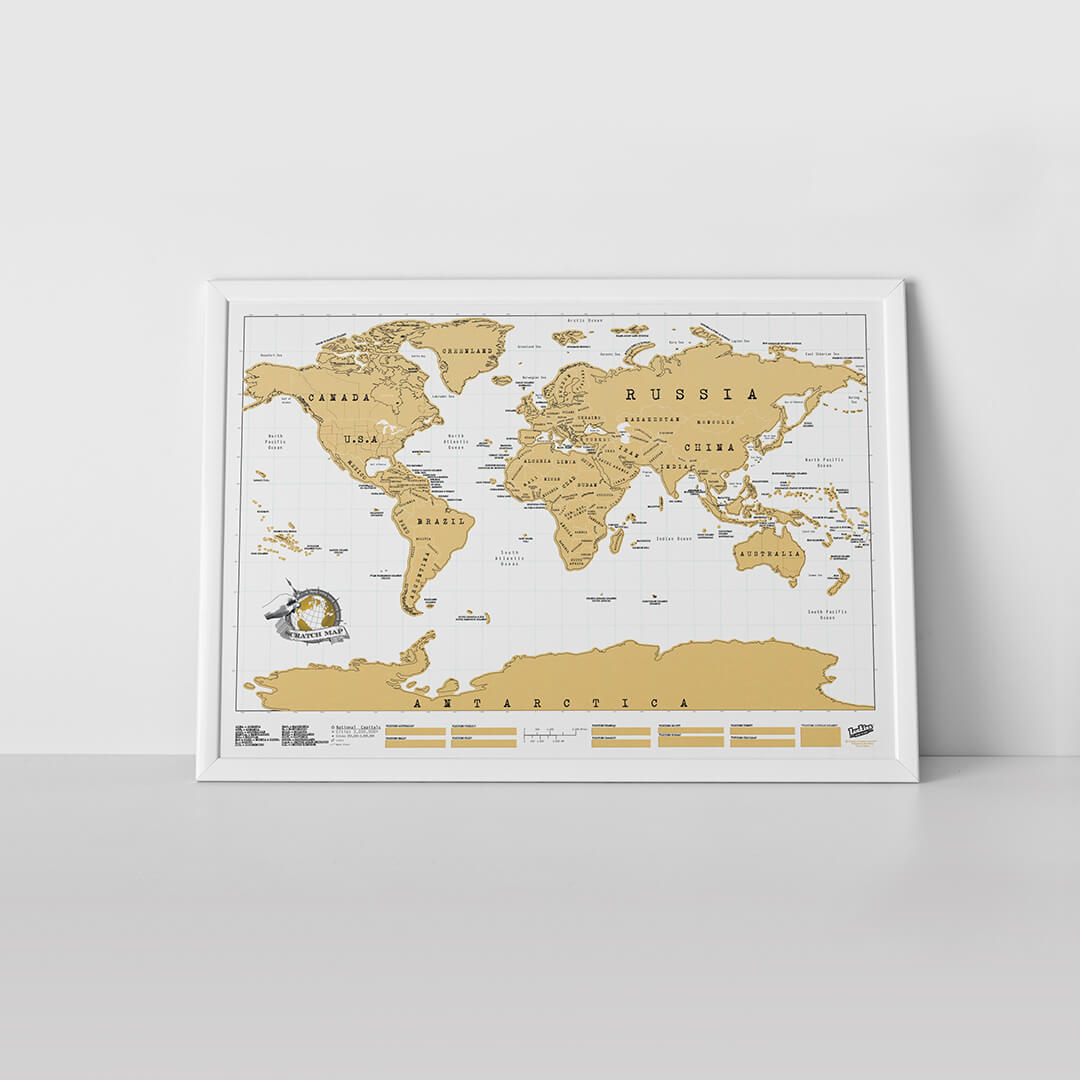 Mini Scratch Map Scratch Map kopen? | EXPO