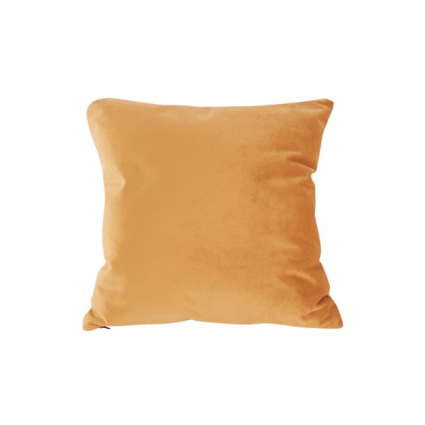 Sierkussen, Velvet, Okergeel