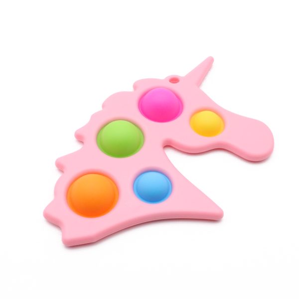 Simple Dimple Unicorn Fidget Toy, Wit, POP IT®