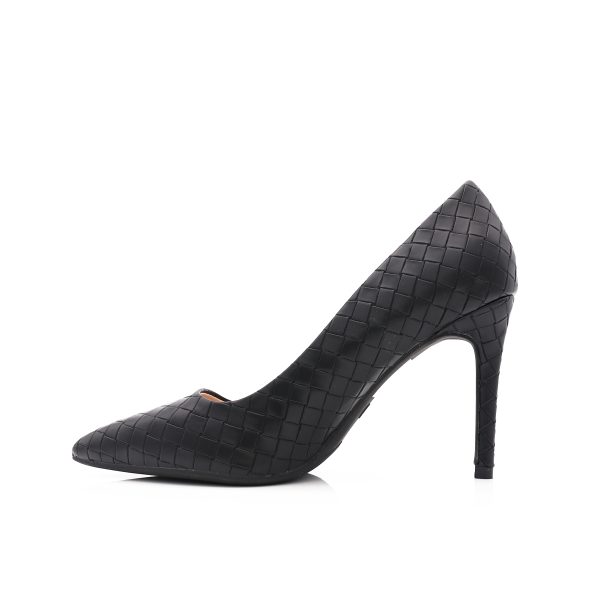 Braided Pumps, Zwart