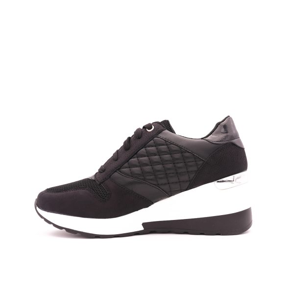 Sneakers Met Verborgen Sleehak, Zwart