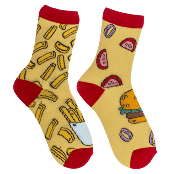 Fries & Burger Sokken (36-42)