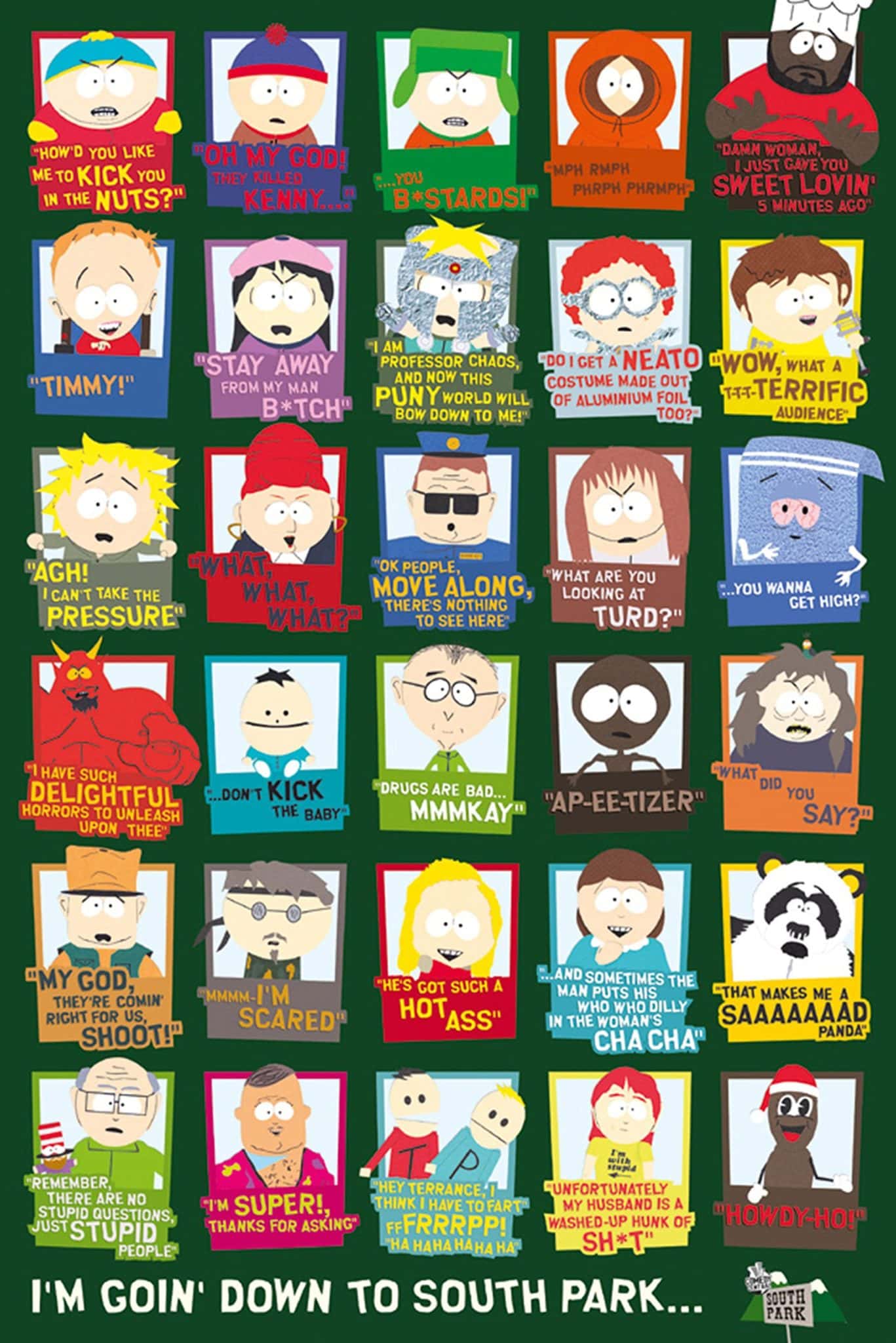 South Park Quotes Maxi Poster B 717 Kopen EXPO