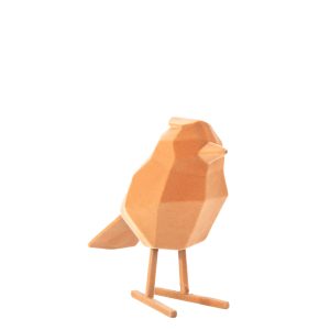Standbeeldje Vogel Large - Bruin