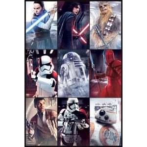 Star Wars The Last Jedi Characters - Maxi Poster (C-667)