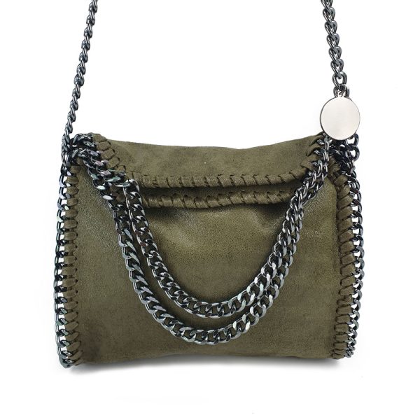 Stella Chained, Crossbody Tas, Groen