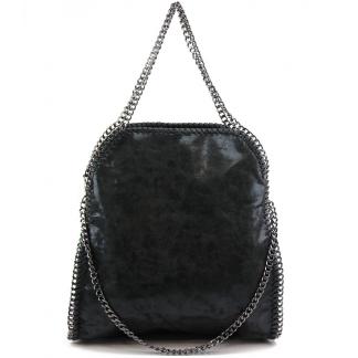 Stella, Shopper Tas met ketting, Zwart