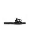 Studs & Spikes Slipper, Zwart