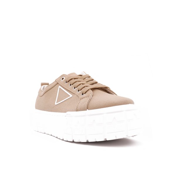 The Devil Wears.. Platform Sneakers, Khaki